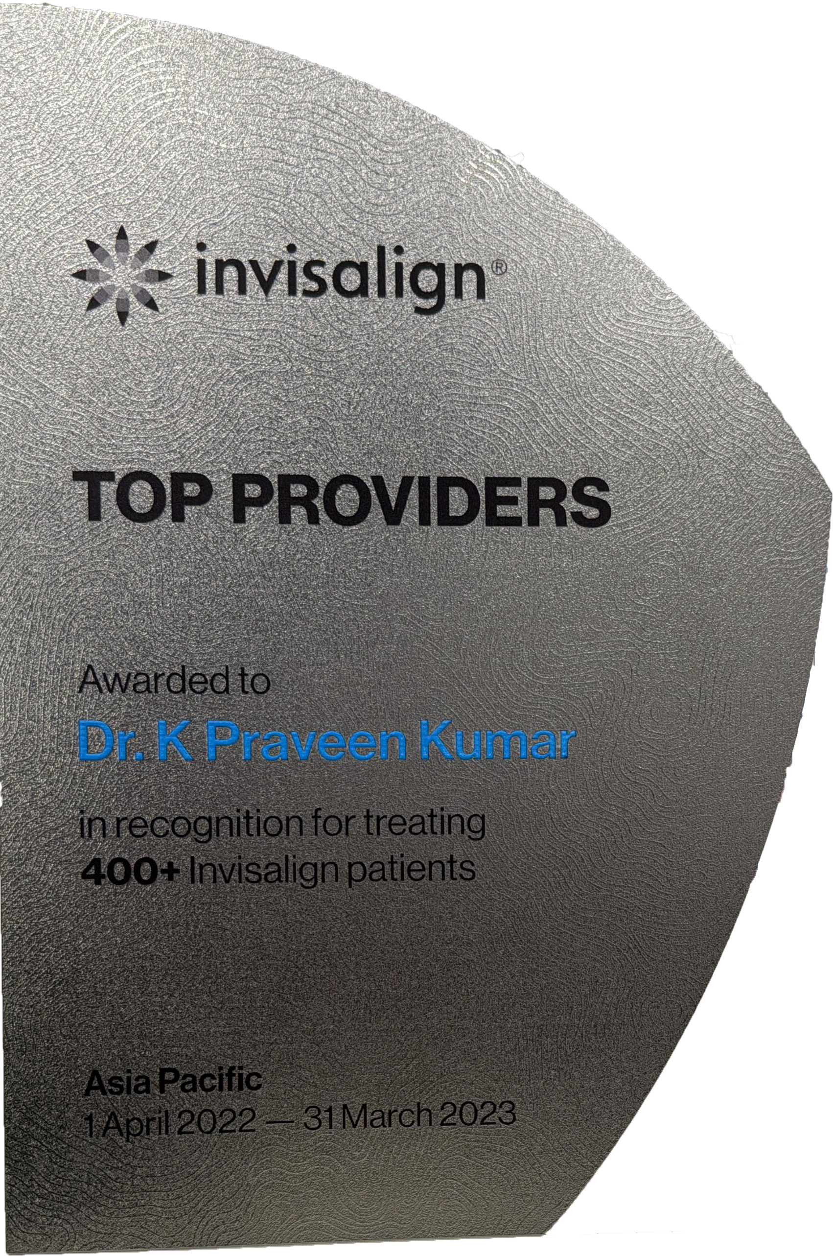 2024 - Top Invisalign Doctor in Asia Pacific image